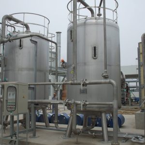 Installation of bio filter deodorizing system